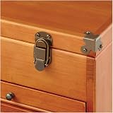 Clarke Wooden Machinist Tool Chest CMW-9 - Traditional Storage & Display view 4