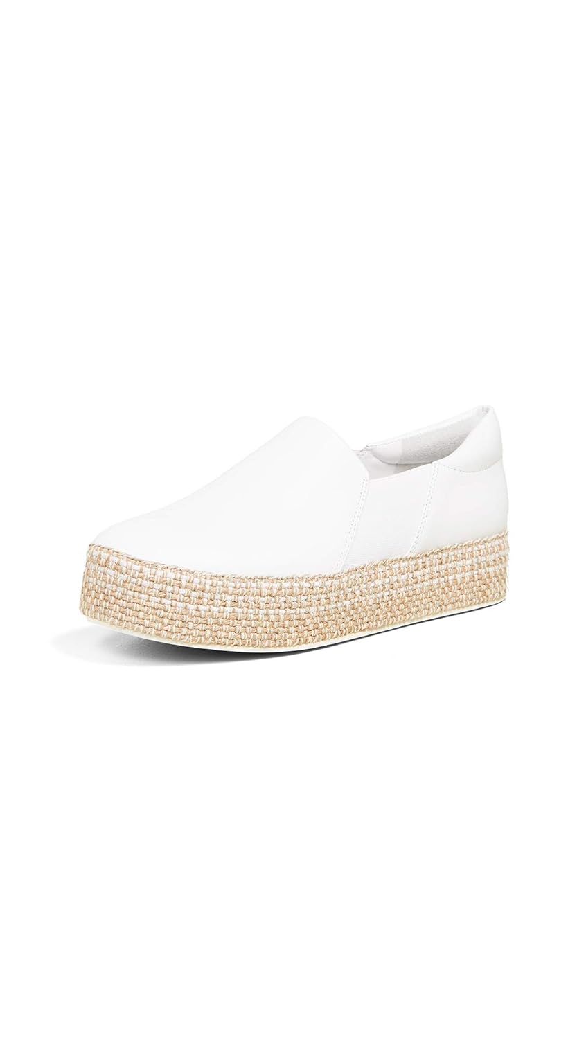 Vince Womens Wilden Platform Slip On Sneakers