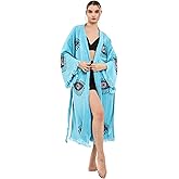 esma cim ec peştemalcim Evil Eye Kimono Robe - Beach Kimono Coverups for Woman