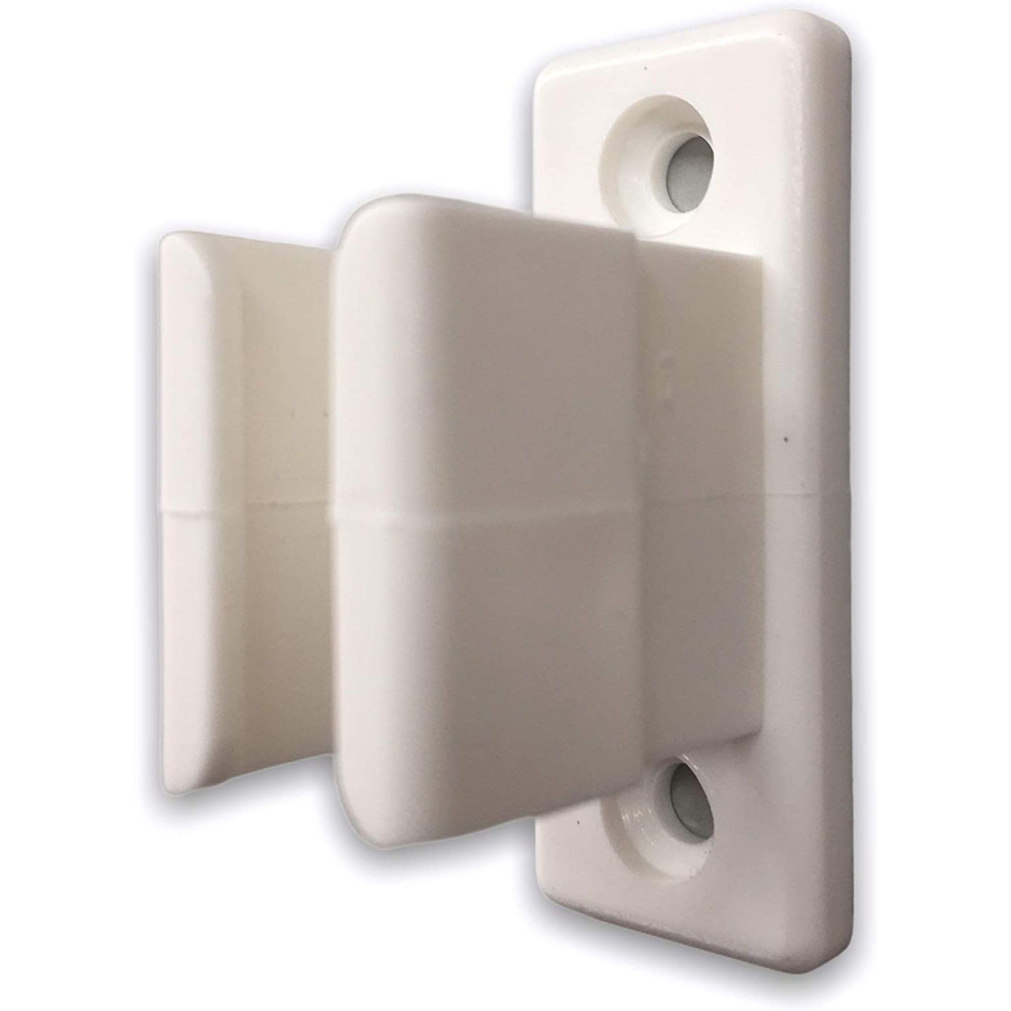 Teletoldo – Clamp Wall Bracket for Awning Crank ● Reinforced Polyamide ● Includes Screws and Plugs ● Secure and Durable Hold – White