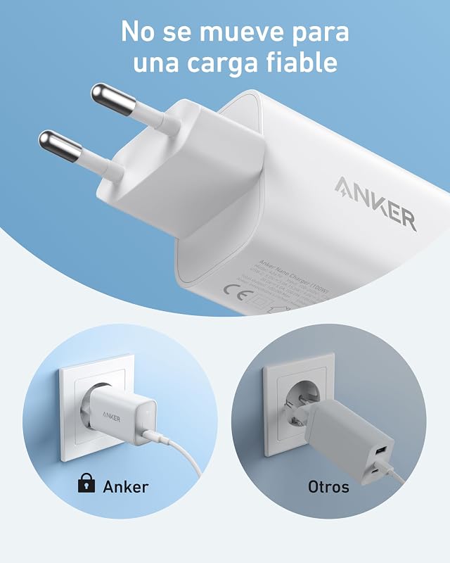 Nano Cargador USB C 100W para MacBook/iPhone 16