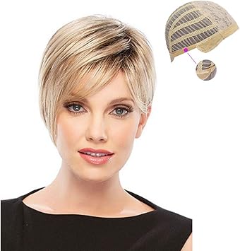 Lnna Perruque Coiffure Synthetique Courte De Perruque De Cheveux Raides Convenant Aux Femmes Pour Sortir Amazon Fr Beaute Et Parfum