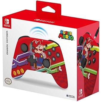 Amazon Com Hori Nintendo Switch Wireless Horipad Super Mario Officially Licensed By Nintendo Nintendo Switch Video Games