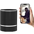 Small-ECO Speaker Camera - Indoor Security Camera - Full HD 1080P WiFi PTZ 180° Rotate Right/Left Motion Detection Mini Nanny Cam