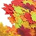 CEWOR 1000pcs Assorted Artificial Maple Leaves Mixed Fall Colored for Wedding Home Thanks-Giving Events and Outdoor Decoration (Artificial Maple Leaves)