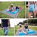 Beach Blanket Sand Proof, Sand Free and Waterproof Combined - Extra Large Outdoor Beach Mat/Sand Mat, Quick Drying and Washable, Lightweight & Durable, Big Blanket and Compact(6.6' X 7.2', Blue)