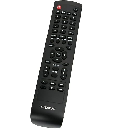 Amazon.com: 850125633 Remote Replacement fit for Hitachi TV