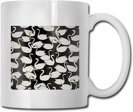 マグカップ ハクチョウ コーヒーカップ セラミックマグカップ Amazon Co Jp