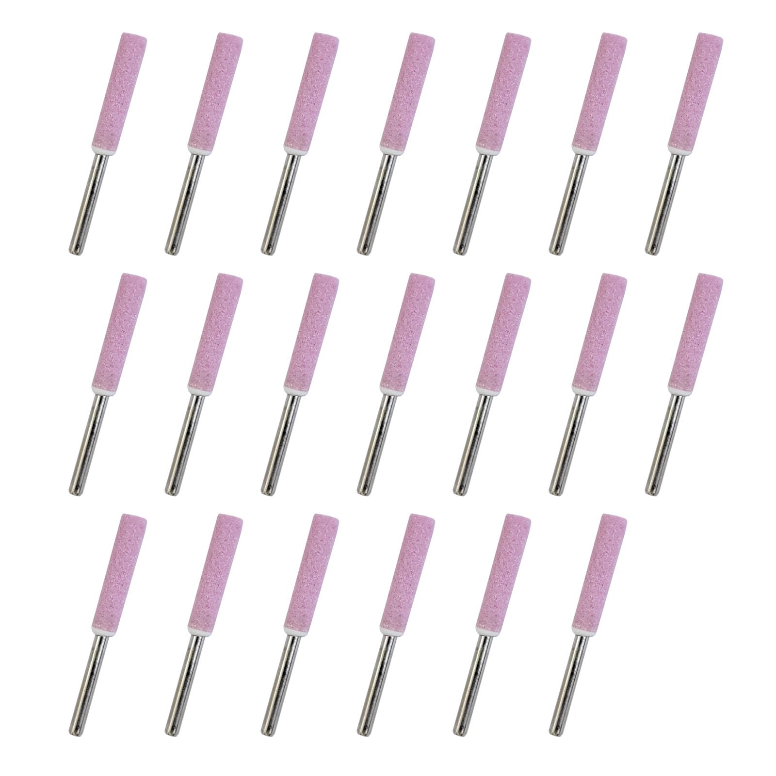 20X Chainsaw Grinding Stone Fit for Chainsaw Chain Manicure Metal Polishing Shaft (7/32"-5.5MM)