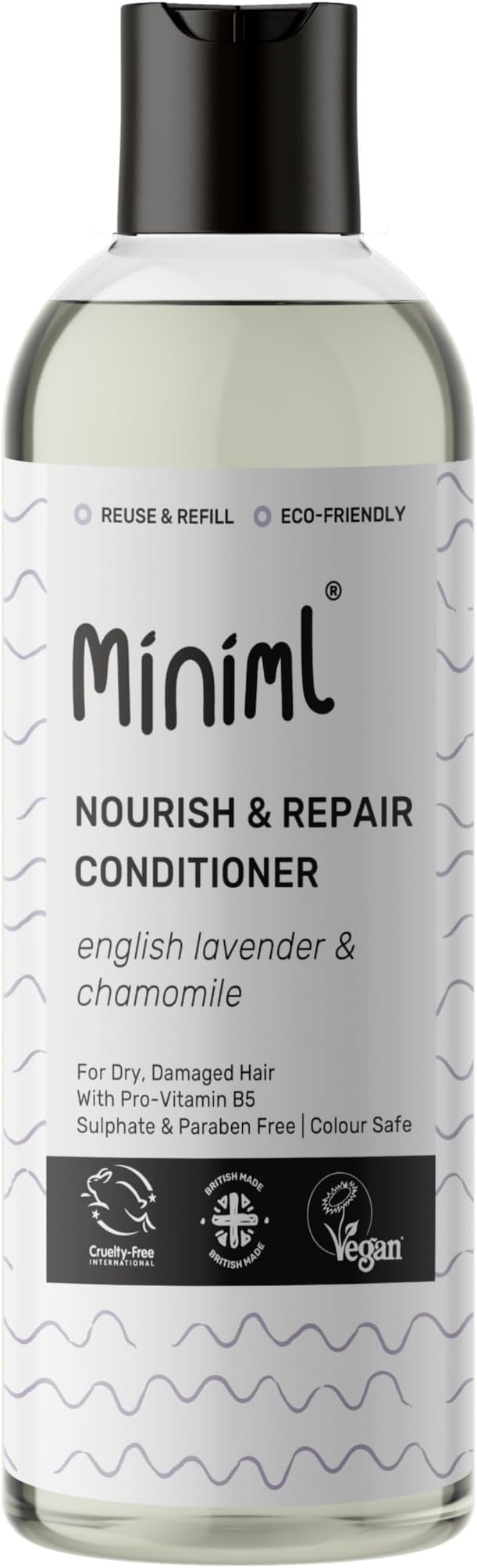Miniml Natural Lavender & Chamomile Conditioner 500ml - Sulphate Free
