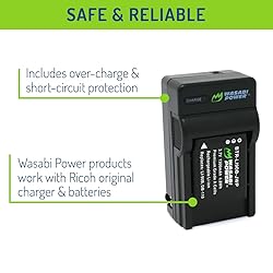Wasabi Power DB-110 Battery (2-Pack) and Charger