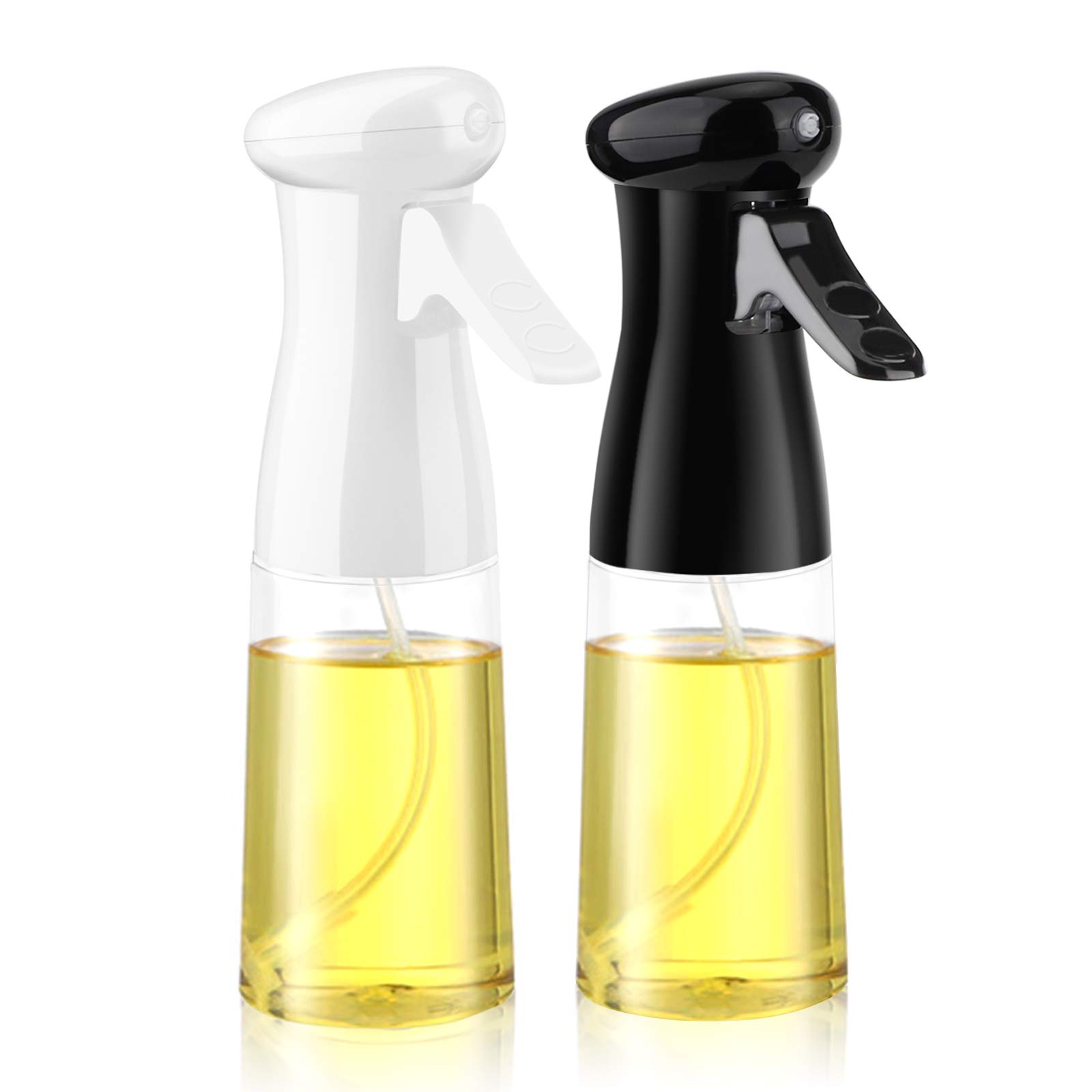 Oil Sprayer Dispenser,Olive Oil Sprayer 7 oz / 210 ml Vinegar Sprayer,Dressing Spray Oil Spray Bottle, for Kitchen, Cooking, BBQ, Baking, Grilling, Roasting, Salad