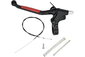 Aynaxcol Motorized Bike Clutch Lever Handle Cable Spring Kit, 2-Stroke Engine Gas Electric Bicycle Motorcycle Bike Parts Bike