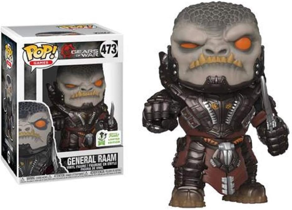 Funko Pop Games: Gears of War - General Raam Collectible Figure, Multicolor