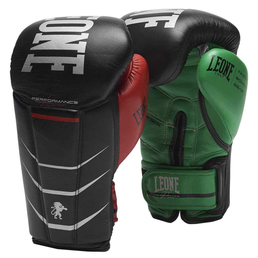 LEONE 1947 REVO PERFORMANCE BOXING GLOVES black/16OZ - GN110