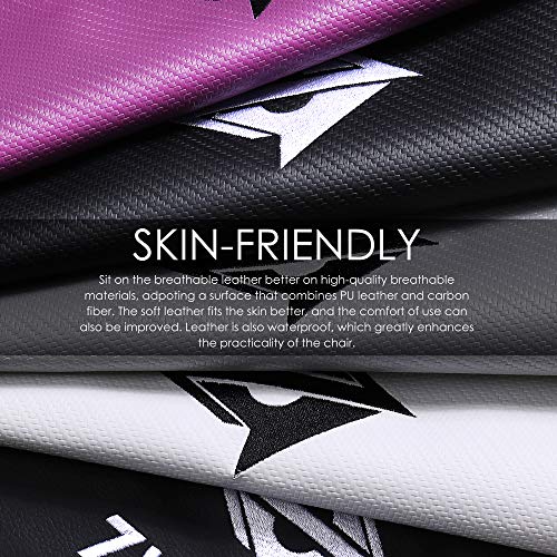 Zimous Gaming Chair with Massage Lumbar Support Ergonomic Compeuter