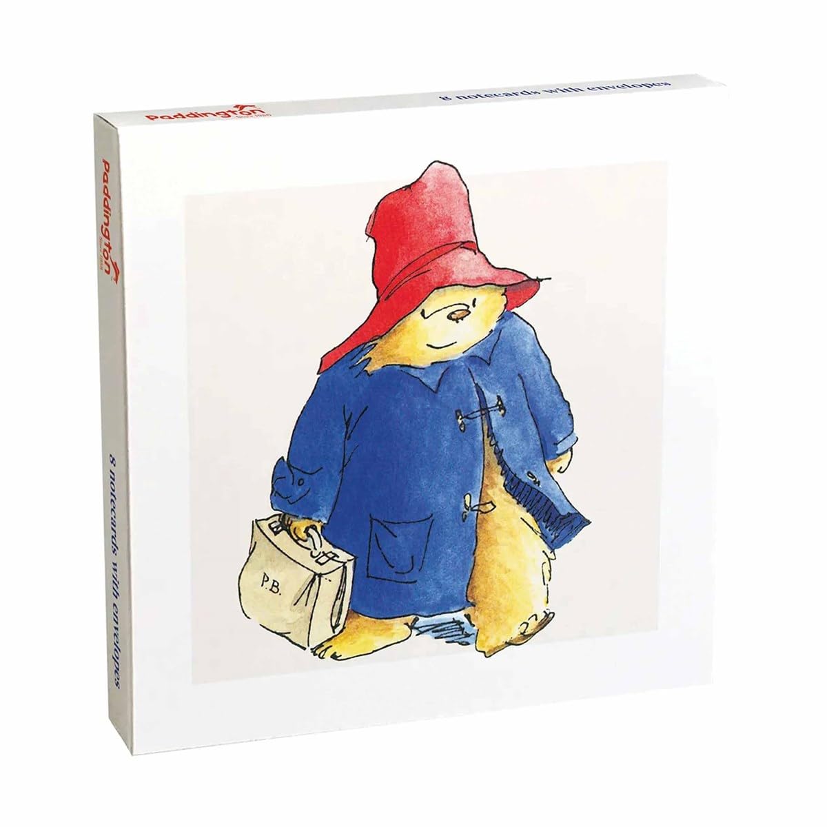 Museums & Galleries Artistic Blank Notecards - (MG-346878) - Paddington Bear - Pack of 8-2 Designs - Suitable for Birthdays and Other s