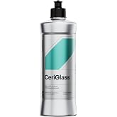 CARPRO CeriGlass Glass Polish &amp; Cleaner Compound - 500ml (17oz) | Removes Severe Water Spots and Light Scratches - Glass Correction With a Blend of Ceramic Abrasive &amp; Cerium Oxide