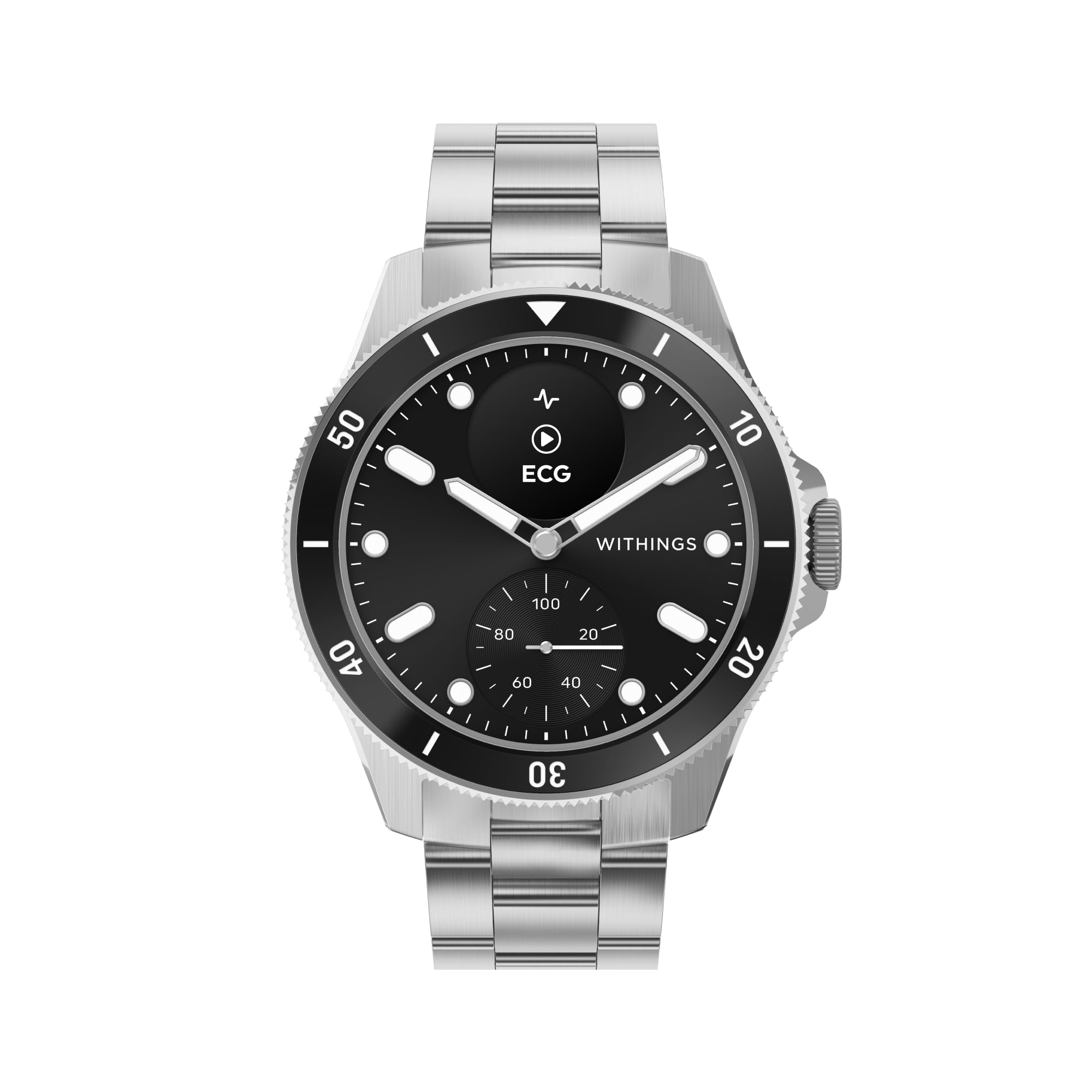 Photo 1 of ***Band only**Withings Scanwatch Nova - Heart Health Hybrid Smart Watch for Men & Women - SPO2, Temperature Monitoring, Sleep, Respiratory Health, Cycle Monitoring, 30-Day Battery Life, Apple iOS/Android