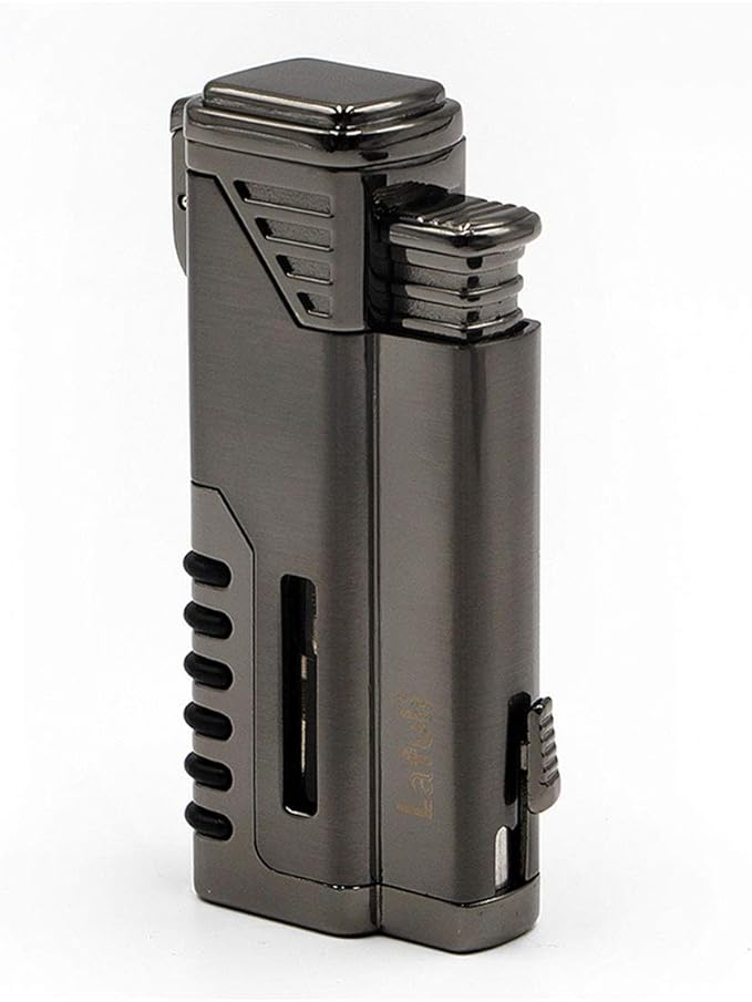 Cigar Torch Lighter with Punch Butane Refillable Lighters
