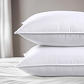 viewstar Bed Pillows Queen Size Set of 2, Hotel Quality, Down Alternative Pillow for Side, Back, or Stomach Sleepers, Soft