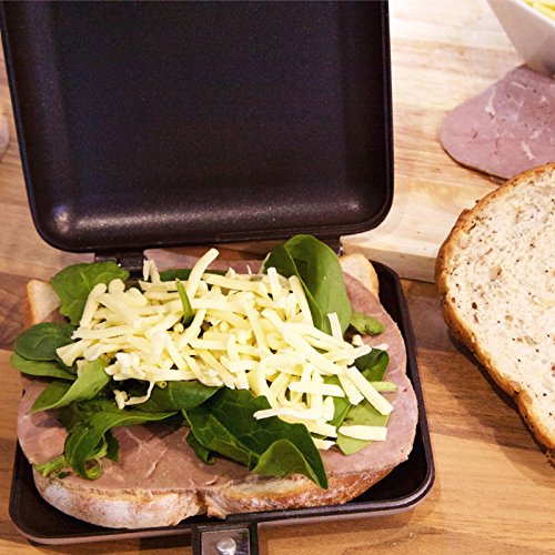 ICO Outdoor Camping Sandwich Toaster & Pie Iron, No Electricity Needed - Thumbnail 3