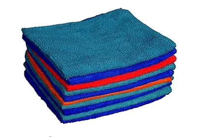 Sheen Microfiber Cleaning Cloth Microfiber Towels For Cars Best Microfiber Cloths 300 Gsm 30x35 Cm Pack Of 20 Amazon In Car Motorbike