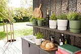 elho Greenville Round 16 Flower Pot with Integrated Water Reservoir view 6