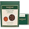 VAHDAM Chocolate Vanilla Herbal Tea (3.5 oz, 50+ Cups) | Rooibos, Chocolate, Vanilla | Loose-Leaf, Vacuum Sealed for Freshness