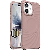 ORNARTO Vortuxe for iPhone 17 Case 6.3" | 2X MIL-STD Protection | Camera Control Button | Compatible with MagSafe | Sleek Aesthetic Liquid Silicone Phone Cover | Latte