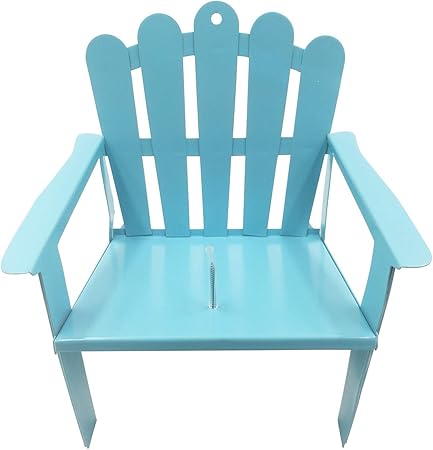 Amazon Com Drware Chair Squirrel Corn Feeder Metal Adirondack