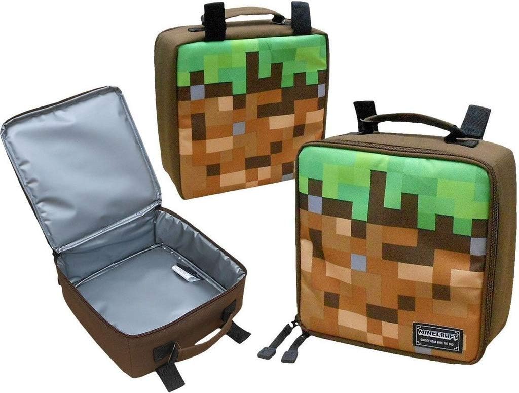 Minecraft Lunch Bag Lunch Box 23x23x8 cm Amazon.co.uk Computers