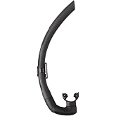 Mares Dual Snorkel Soft Tube for Scuba Diving, Snorkeling, Freediving, Spearfishing with Hypoallergenic Silicone Mouthpiece