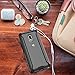 Poetic Affinity Series Thin Dual Material Bumper Case for Motorola Moto G Play/Moto G4 Play - Black/Clear