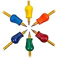 The Pencil Grip Original Pencil Gripper, Universal Ergonomic Writing Aid For Righties And Lefties, Colorful Pencil Grippers,
