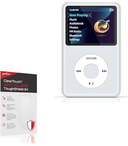 BoxWave Screen Protector Compatible With Innioasis Y1 - ClearTouch Anti-Glare ToughShield 9H (2-Pack), Anti-Glare 9H Tough Flexible Film Screen Protector