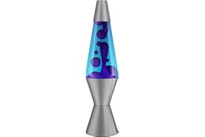 Lava® Lamp - 14.5" Cosmic Wave - The Original Motion Light - Purple Wax and Blue Liquid - Item #2633 (Amazon Exclusive)