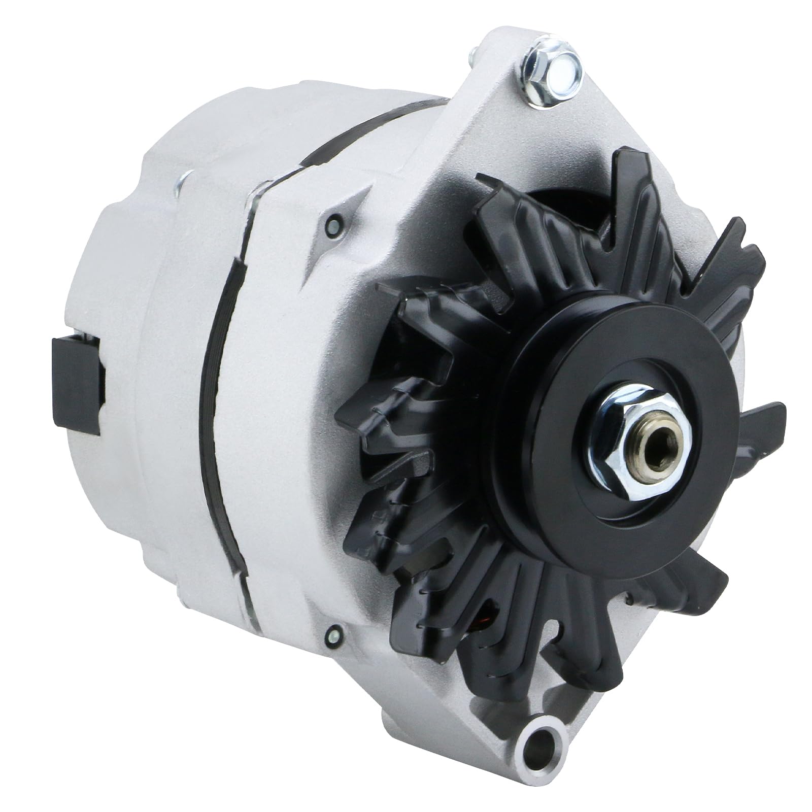 thumbnail image 2 of 5/8" Pulley Alternator – 1-Wire GM Delco 10SI – 63 Amp – Classic Car Replacement 2 of 3