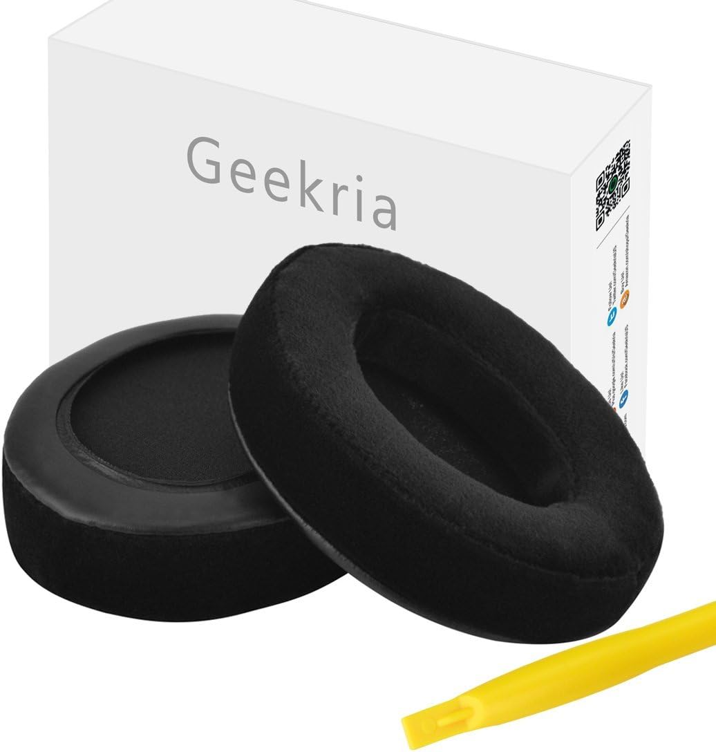 Geekria Comfort Velvet Earpads for Sennheiser PC 350, HD