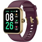 TYKOIT Smart Watch, Fitness Tracker with 45mm Touchcreen, Heart Rate Monitor, Blood Oxygen, Sleep Tracking Fitness Watch IP68 Waterproof Smartwatch for Men Women Compatible with Android iOS