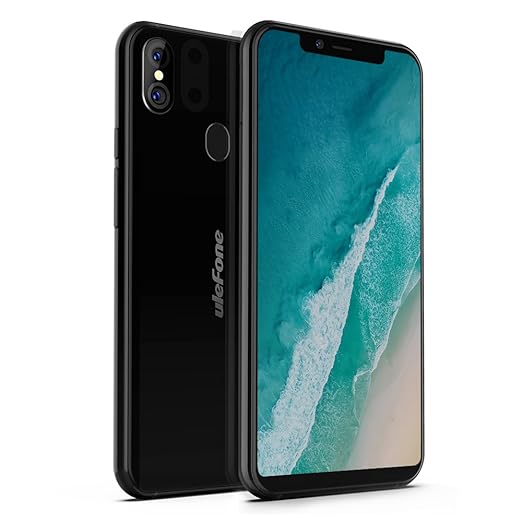 Ulefone X 4G Smartphone ohne Vertrag - 5,85' HD+ 18:9 All Screen, 3300 mAh Akku mit Qi Ladung, Octa-Core Prozesser, 4 GB +64 