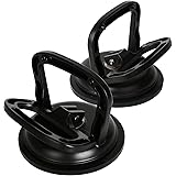 Kaisiking 2 Pack Heavy Duty Aluminum Glass Suction Cup Puller Lifter Floor Gap Fixer Floor Tile Suction Cup for Lifting Movin