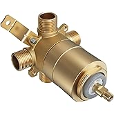 PROFLO PF4001LS 4001 Series Pressure Balanced MIP X SWEAT Ceramic Tub and Shower Valve without Stops (1/2" Connection) - N/A