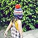 Home Prefer Baby Boys Girls Kids Cars Hat Cute Cartoon Print Cap Ear Flap Beanie with Pom L