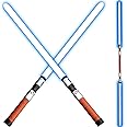 Saberforms 2 Pack Lightsaber 2 in 1 Dueling Light Saber with12 RGB Colors 16 Sound Fonts and Motion Control, Force FX Lightsabers with Premium Metal Handle and Replaceable Blade for Adults, Kids