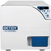 23L Autoclave High Pressure Steam with Drying Function, Digital LED Display, Dual-Control Door Lock, Stainless Steel Laboratory Equipment. Ships from the USA with delivery in 3-7 Days