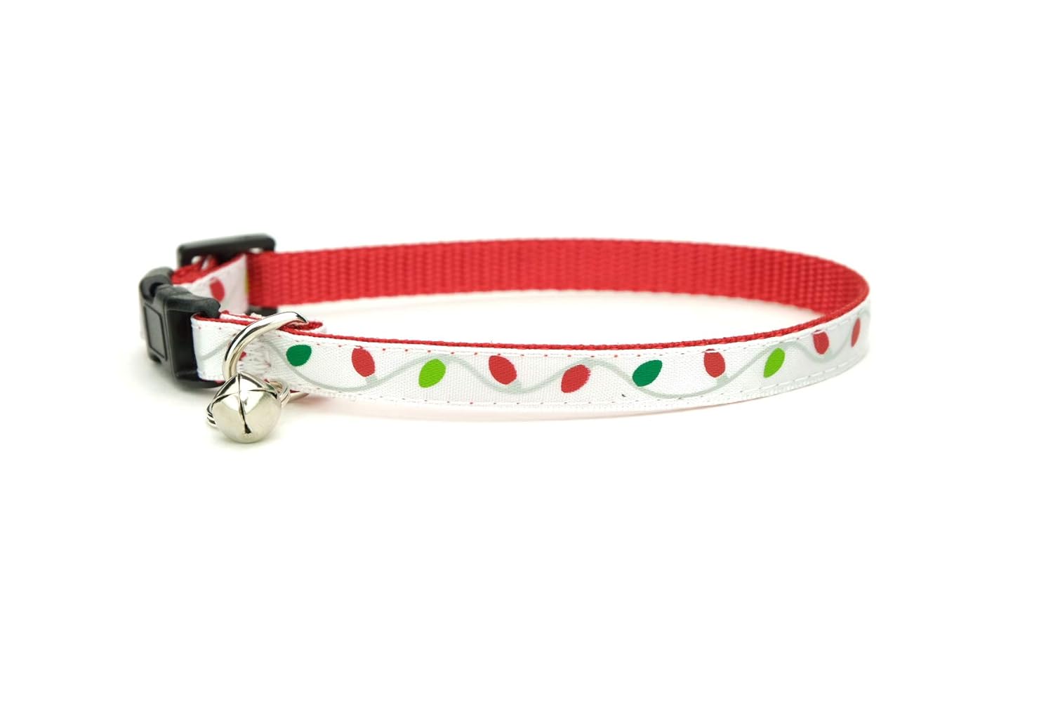 dog collar with christmas lights