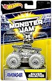 Hot Wheels Monster Jam 25th Anniversary Silver Collection Avenger Die-Cast Vehicle