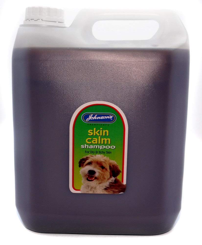 Johnsons Skin Calm Shampoo for Dogs, 5 Litre, clear