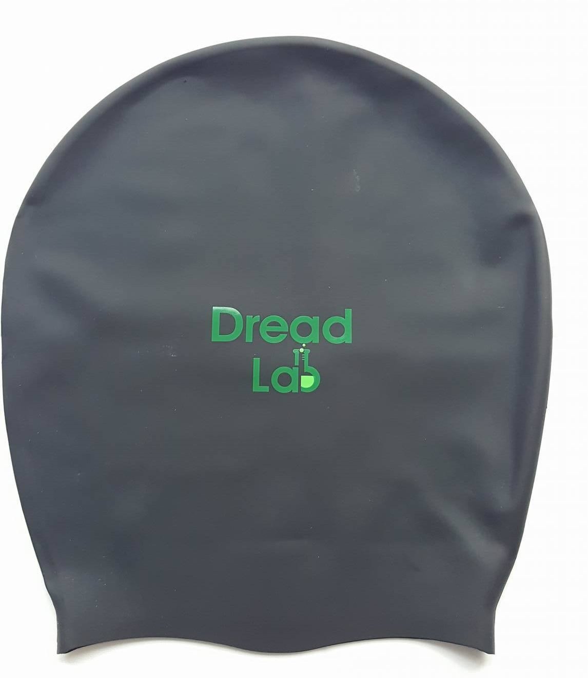 DreadLab - Large Swim Caps (Multiple Colours) Dreadlocks/Braids/Weaves/Extensions … (Black, Extra Large) — image 1